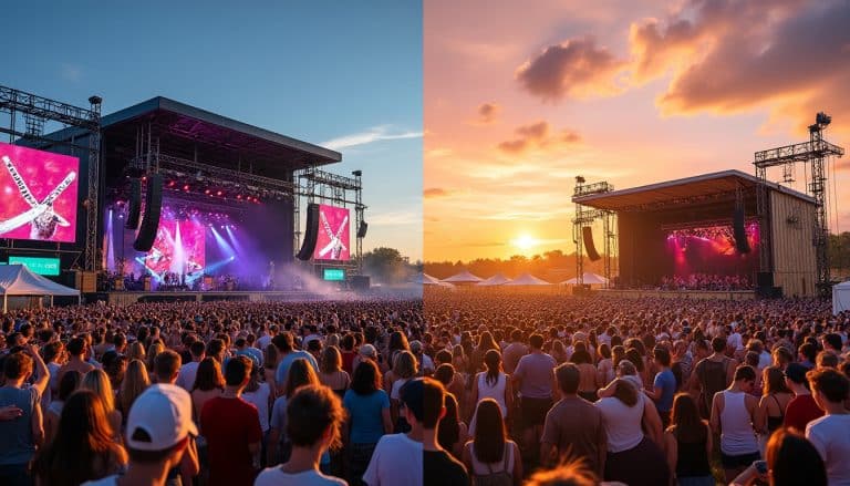 Festivals de musique : les formats et les budgets