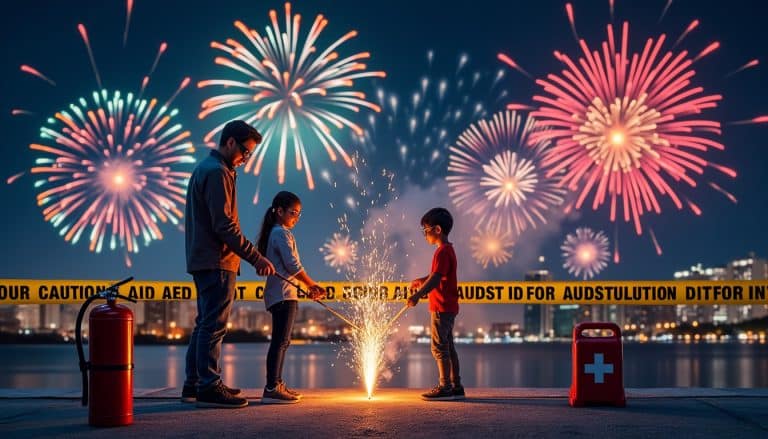 Feux d'artifice : la réglementation et les précautions
